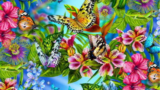 Beautiful-butterflies-and-flowers-android-iphone-desktop-hd-back
