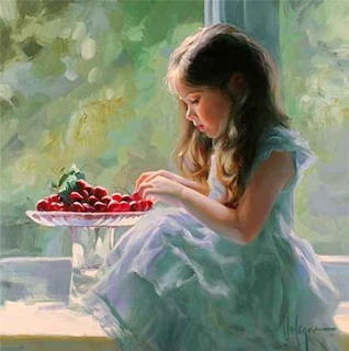 Eating cherries