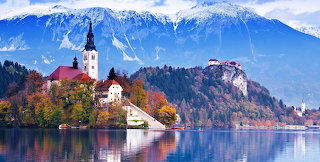 Iglesia de maria isla de bled eslovenia