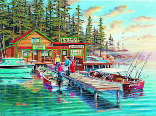 FISHING Art By Rainy Lake