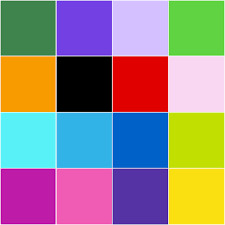 Rainbow squares