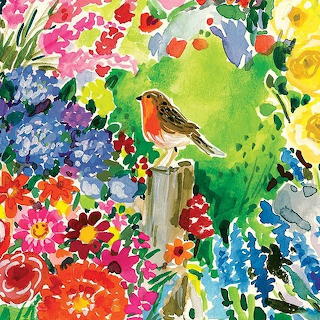Robin in the garden