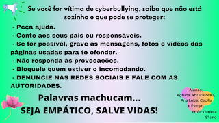 Se você for vítima de cyberbullying, saiba que não está sozinho