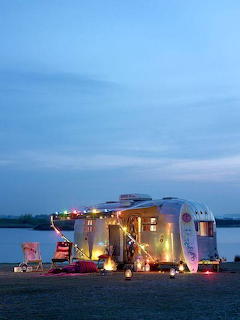 Camping on the beach