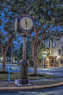Rotary Clock on Main Street - BrendaS