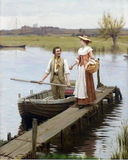 Boat swain and sweetheart