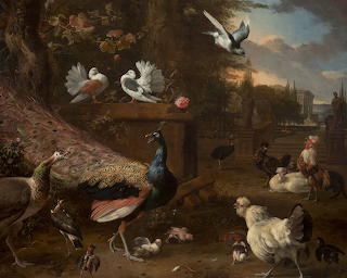 Menagerie by Melchior de Hondecoeter - small