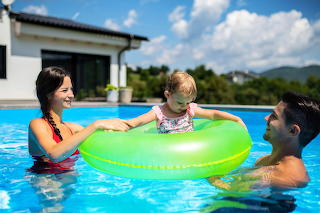 Family Pool Fun