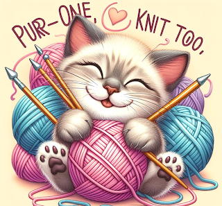 Kitten Knitting