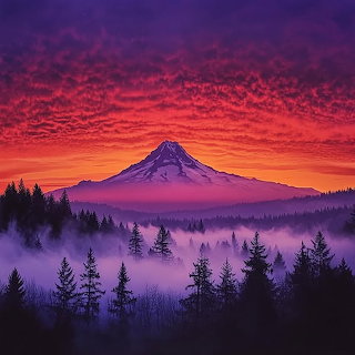 WOW! Fantastic RED Sunset