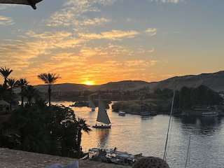 Sunset on the Nile