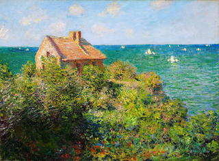 Claude Monet - Fishermans Cottage at Varengeville