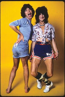 Mick Jagger y Ron Wood