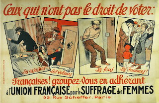 Affiche de l'Union française pour le suffrage des femmes.11Fi 77