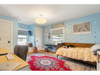 Blue bedroom