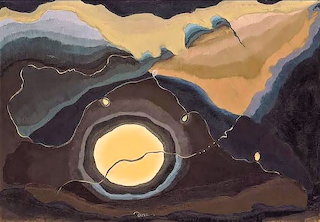 Arthur Dove - Me and the Moon 1937