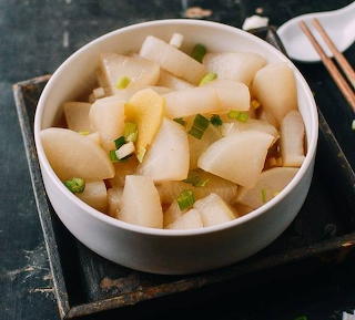Boiled and Seasoned Daikon