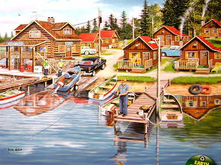 FISHING IN THE DOCK