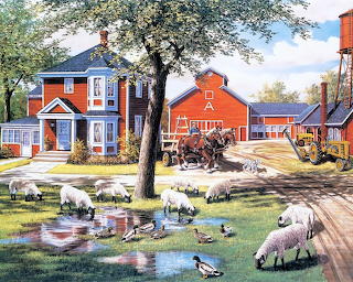 In the farm