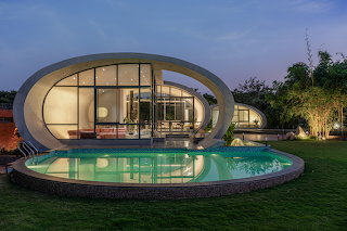Architecture archdaily "Carapace House - A Living Shell" "Achyut
