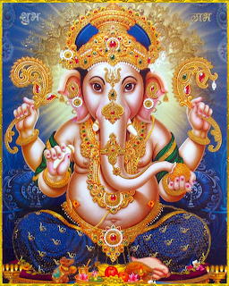 Ganesha azul