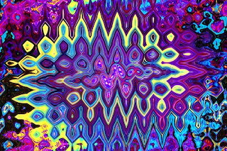 Yellow And Purple Pattern