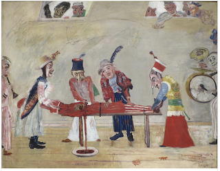 James Ensor (Belgian, 1860-1949), 'L'Assassinat (The Assassinati