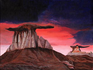The Wings @ Bisti De Na Zin Wilderness Area by TL Gordon