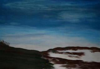 Landscape in fog